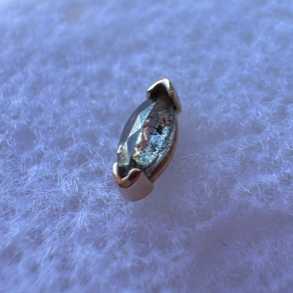 Diamond Press-fit End in Rose Gold from Mettle & Silver - Picture 5 of 8